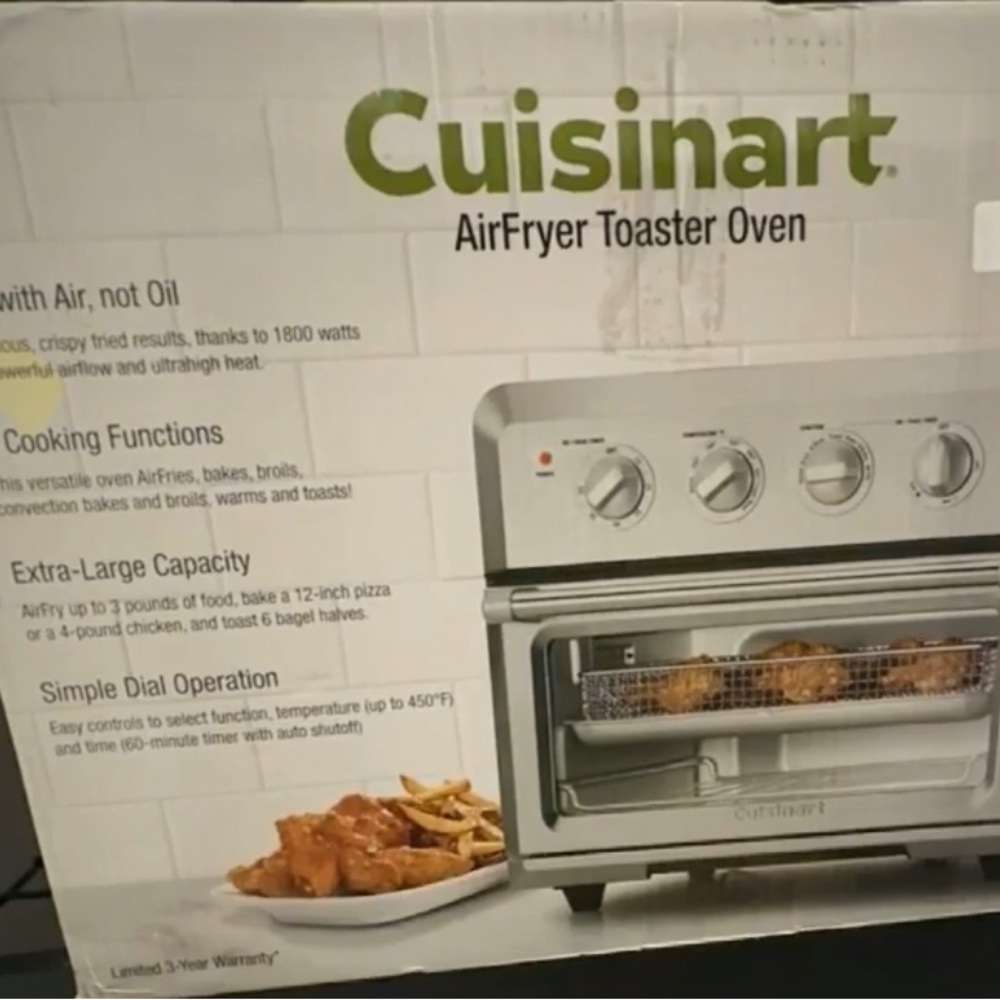 Cuisinart Stainless Steel AirFryer Toaster Oven